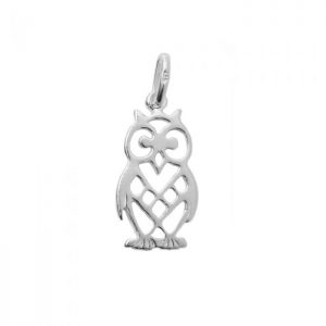 Sterling Silver Owl Charm