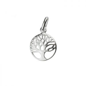 Sterling silver tree of life charm