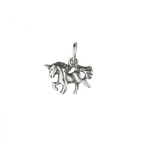 Sterling silver unicorn charm