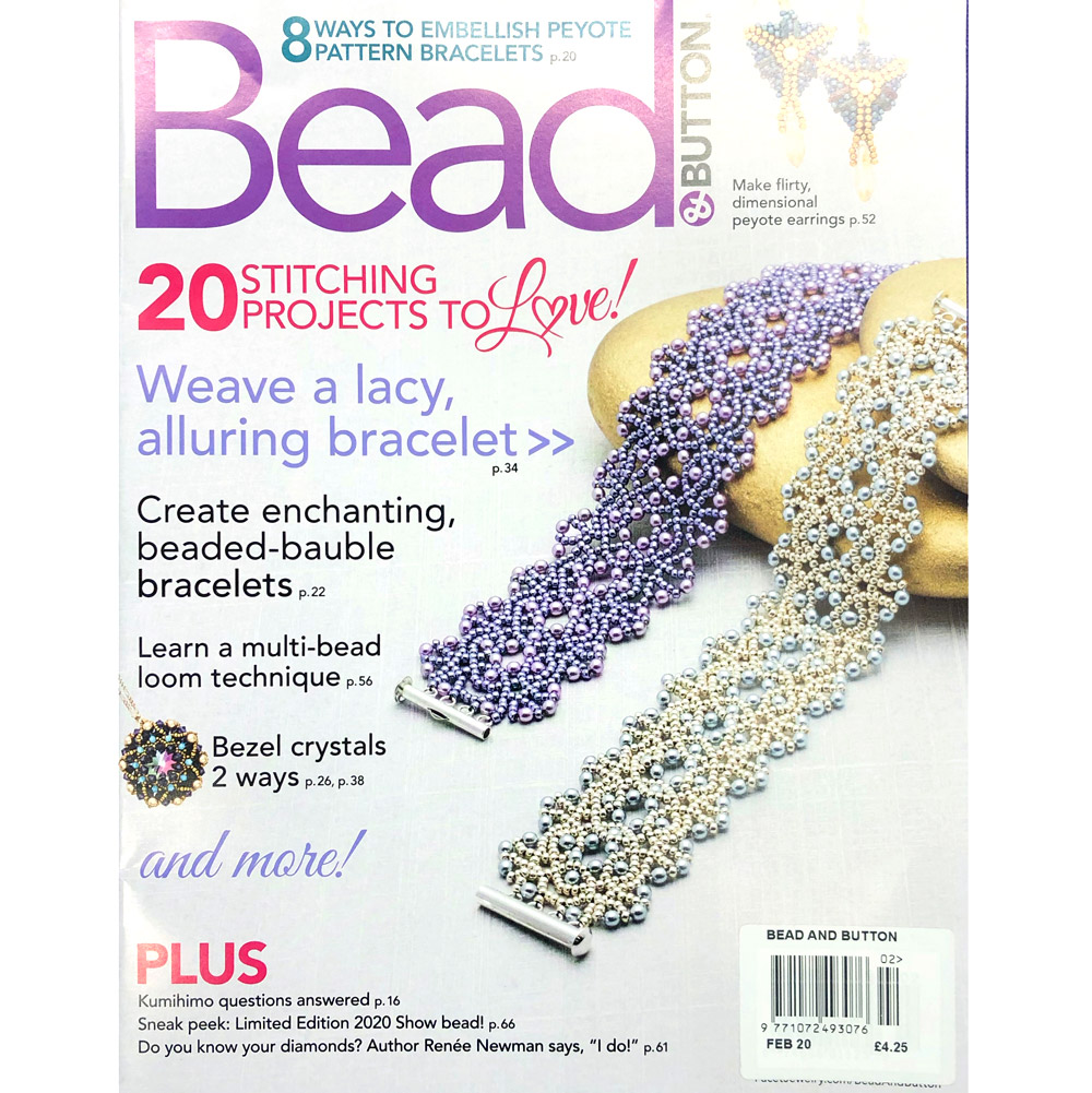 Bead & Button Magazine Issue 155 February 2020 The Bead Shop