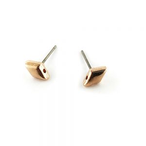 Cymbal Provatas Gemduo Earring Finding Rose Gold