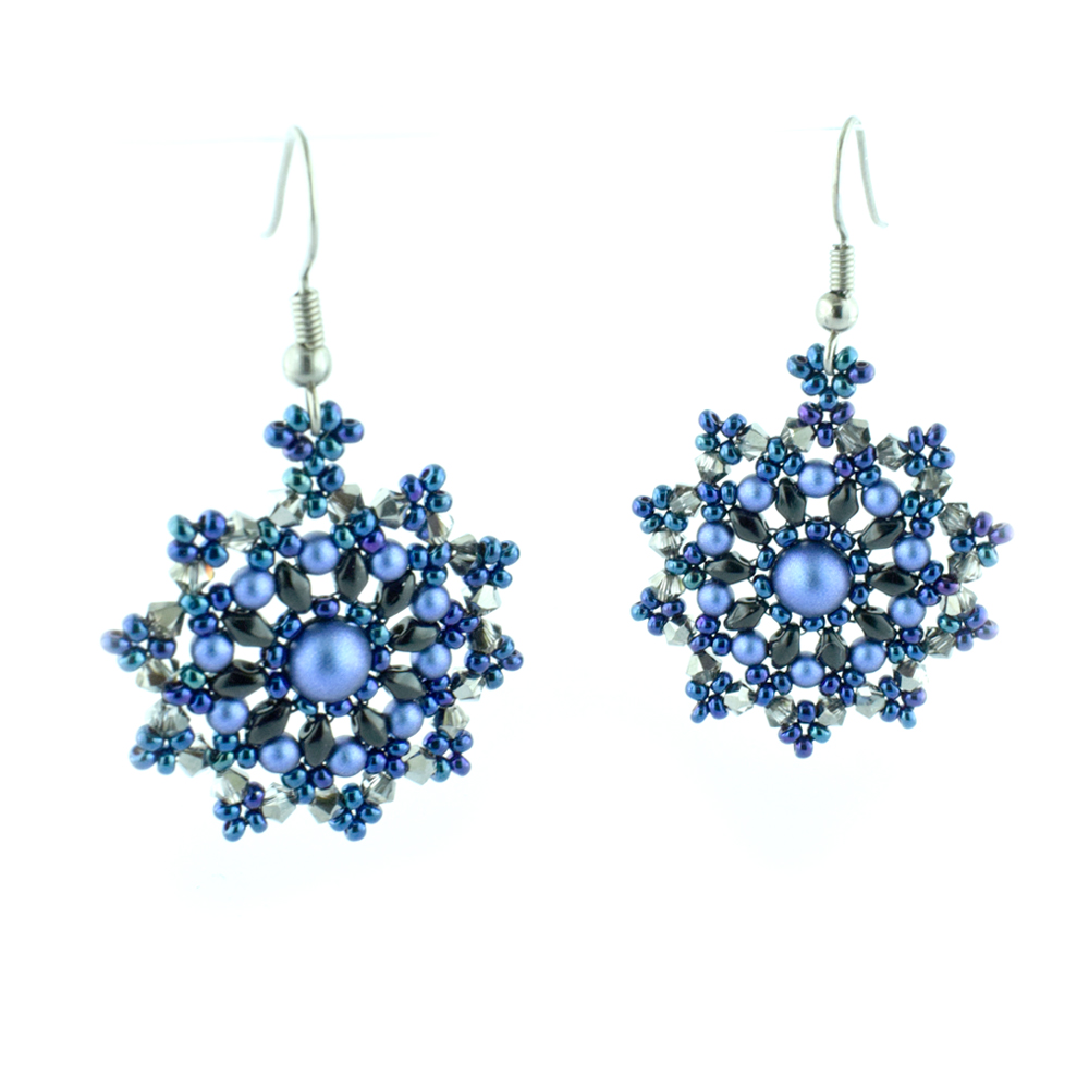 Mini Mandala Earrings Virtual Workshop