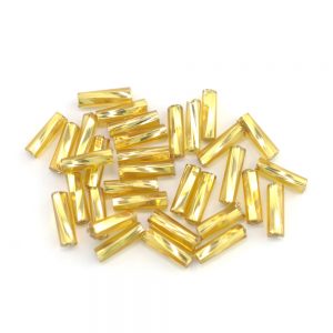 gutermann 7mm twisted bugle bead