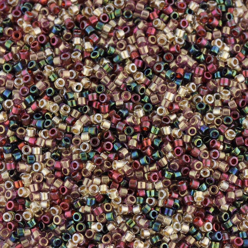 Miyuki 11/0 Delica Seed Beads - Mix - 5g - Beads And Beading Supplies from  The Bead Shop Ltd UK