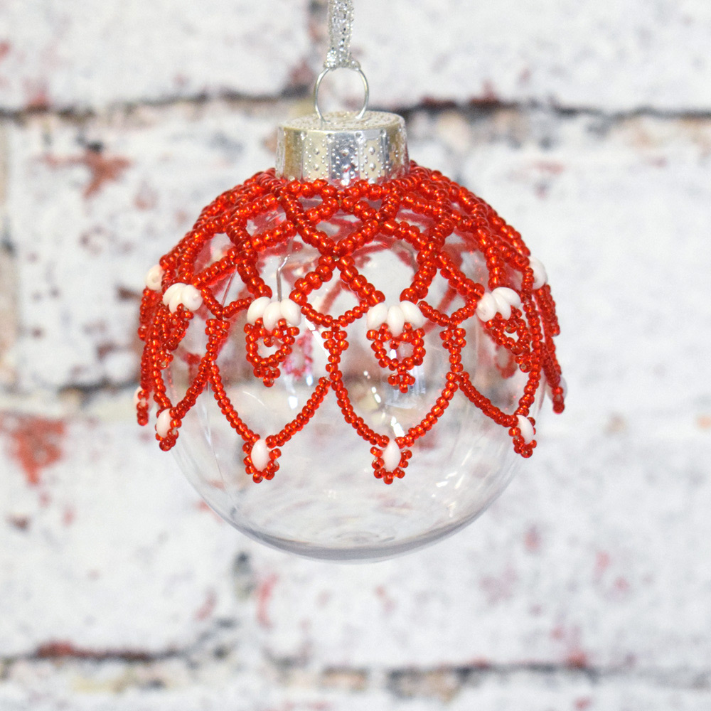 Chandelier Bauble Kit - Red