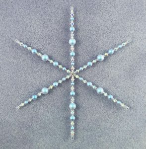 Complete Snowflake decoration