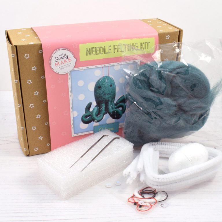 Octopus Needle Felting Kit The Bead Shop Nottingham Ltd