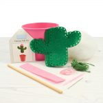 Felt cactus sewing kit