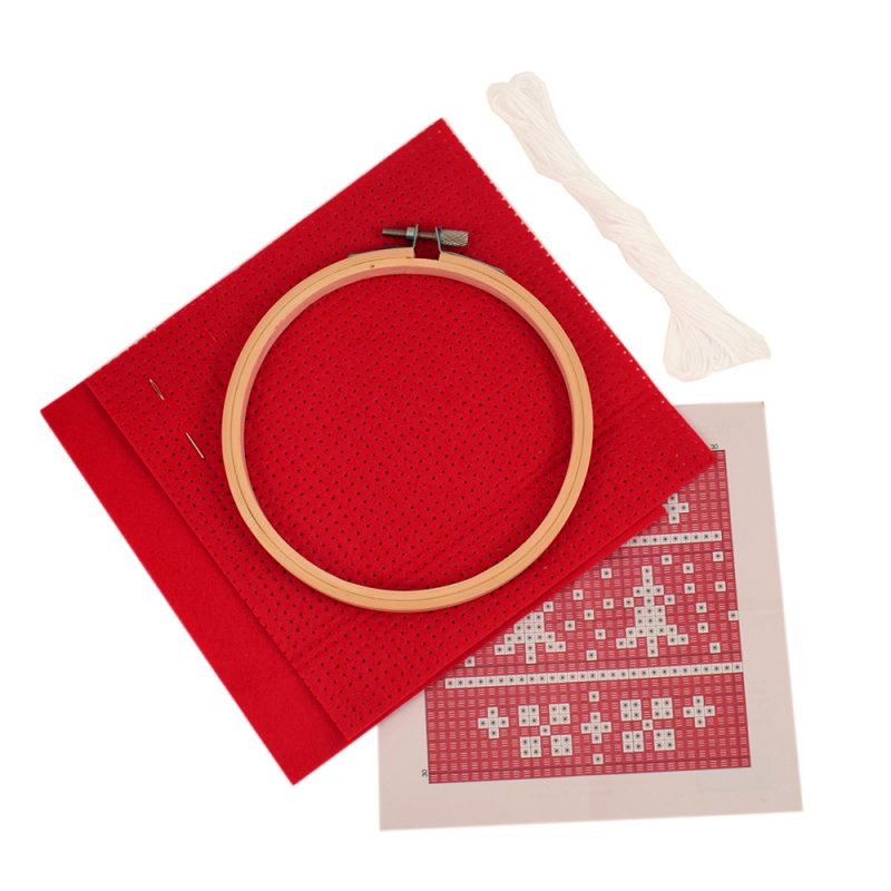 felt cross stitch kit