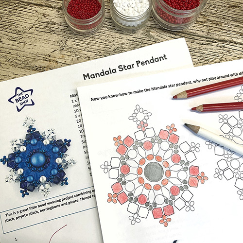 Festive Star Mandala