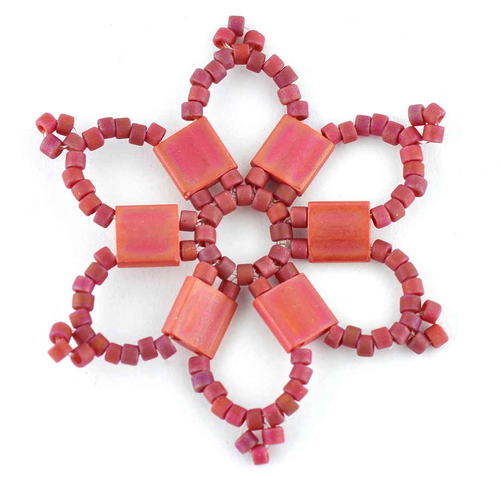 Tila Bead Star Decoration