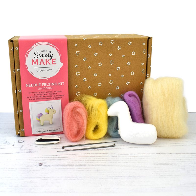 Unicorn Needle Felting Kit