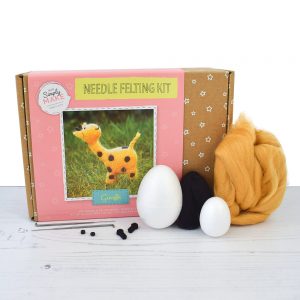 Giraffe Needle Felting Kit