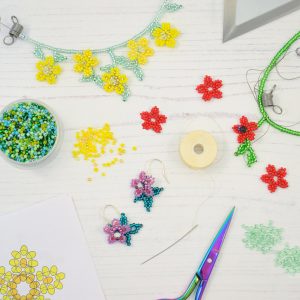 trailing flowers pattern