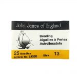 john james beading needle envelope