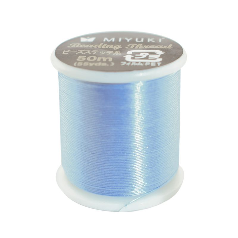 miyuki beading thread blue 10