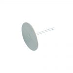 11mm ear stud flat pad surgical steel