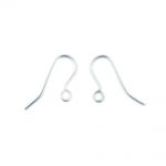 surgical steel earwire sheperds crook