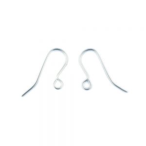 surgical steel earwire sheperds crook