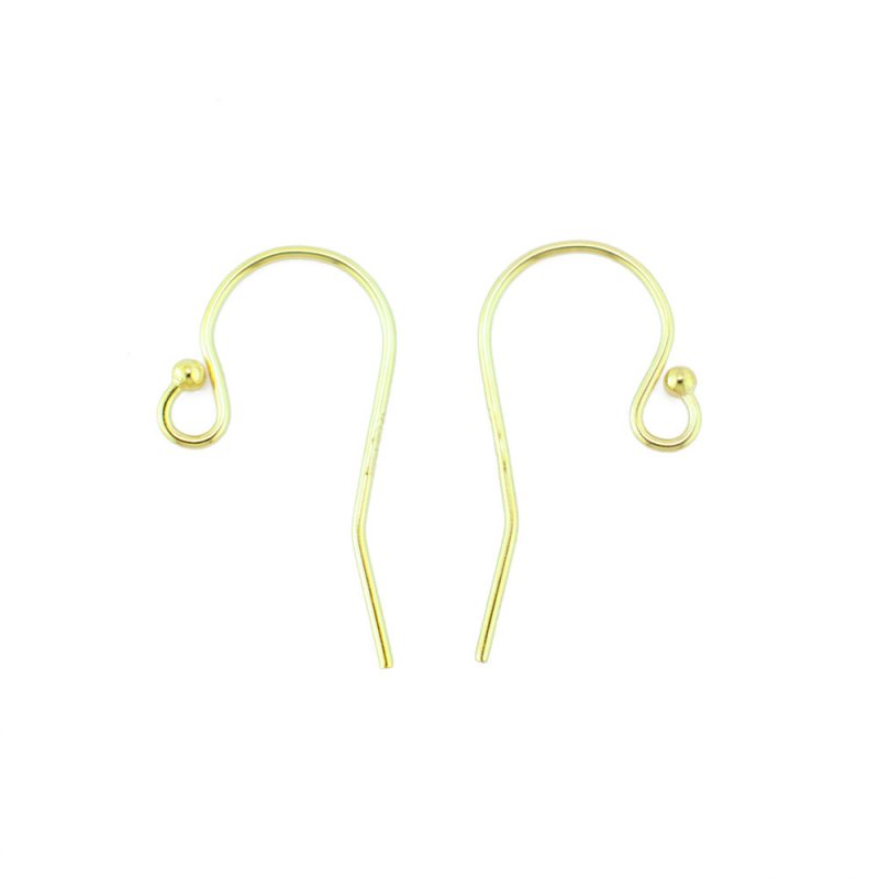 gold filled earwire shepards crook