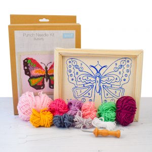 punch needle butterfly kit