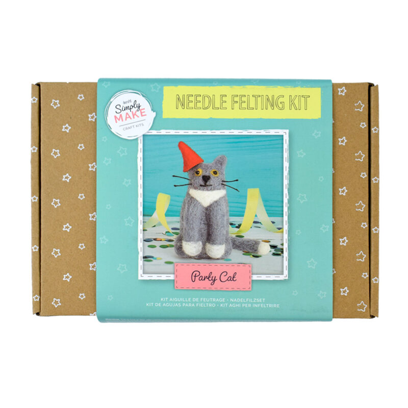 party cat needle felt kit box