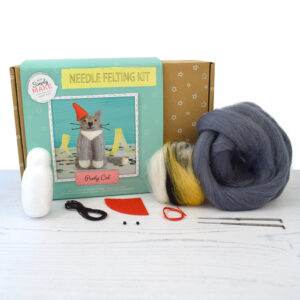 party cat needle felt kit contents