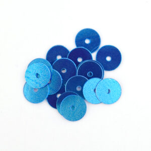 6mm Flat Round Sequins 7140 Light Blue