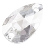 Pear sew on crystal Preciosa stone