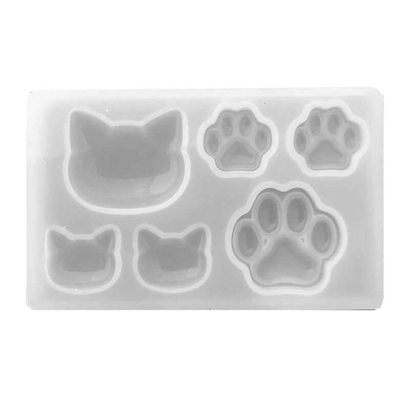 silicon cat mould for resin