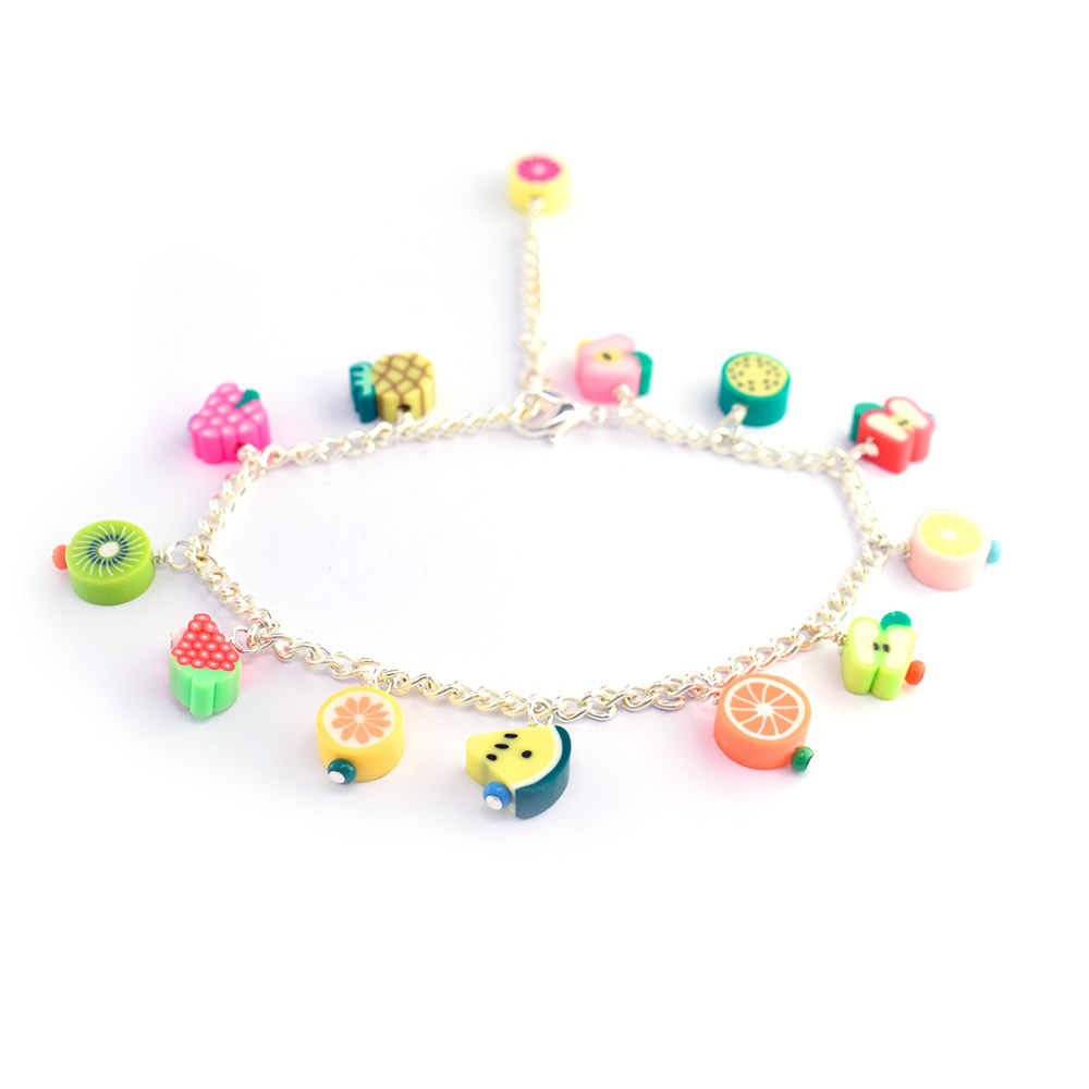 Fruit Salad Charm Anklet or Bracelet Kit