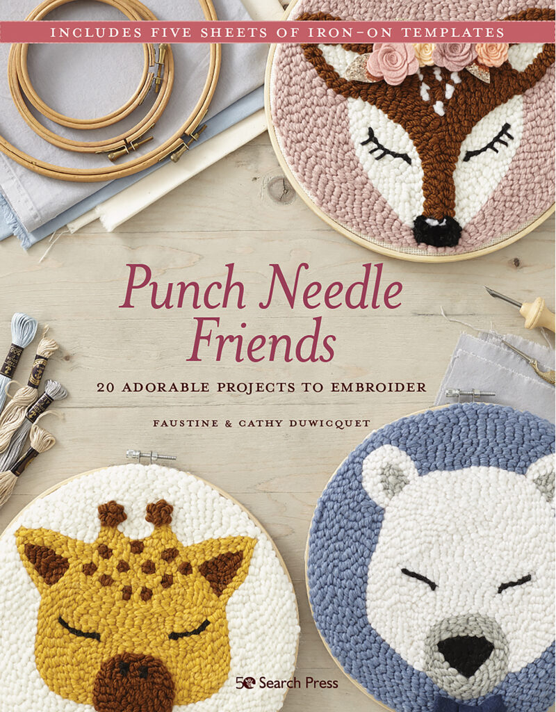 Punch Needle Friends by Faustine Duwicquet with Cathy Duwicquet