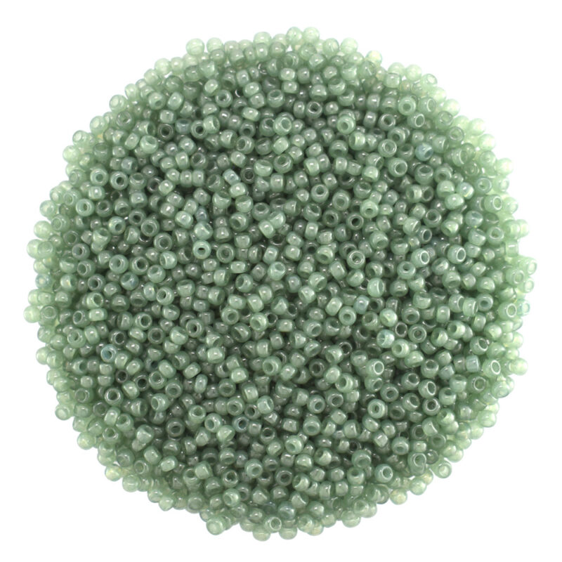 size 11 sage miyuki seed beads 2375