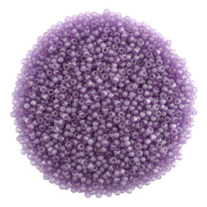 size 11 lavendar miyuki seed beads 2377