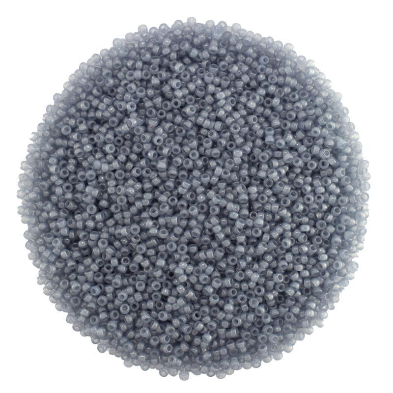 size 15 slate miyuki seed beads 2378 blue grey