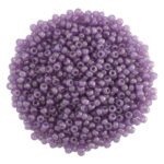 size 8 Lavendar miyuki seed beads 2377