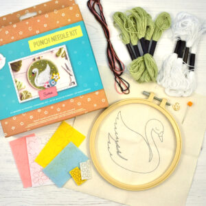 Punch Needle Kit Swan