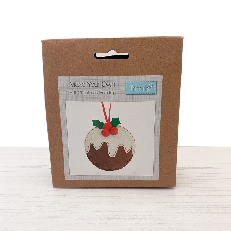 Make Your Own Felt Christmas Pudding