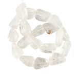 Rock Crystal Tumblestone Gemstone Bead