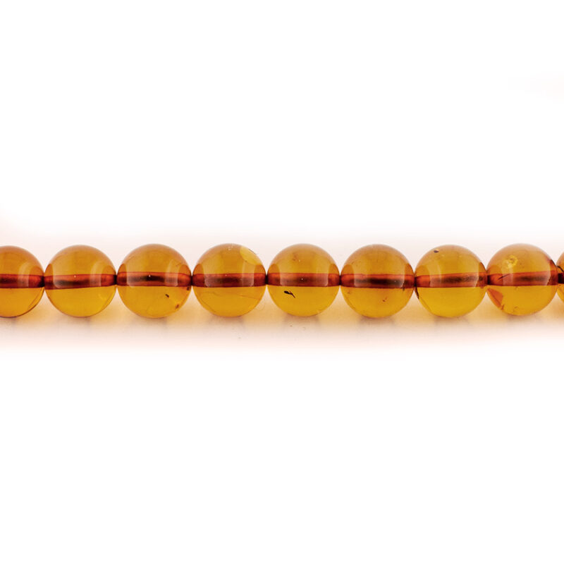 8mm Round Amber