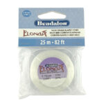 ELONGA white Elastic 0.7mm