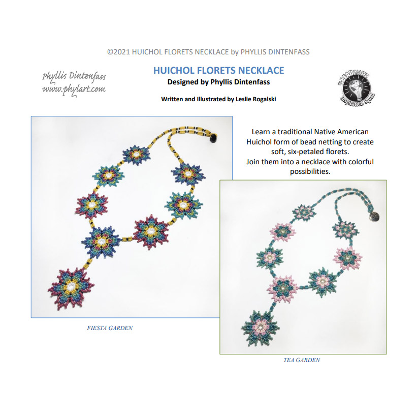 Huichol Florets Necklace Project