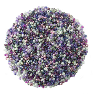 Size 11 Miyuki Purple Mixed Seed Beads