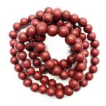 10mm brown wooden beads