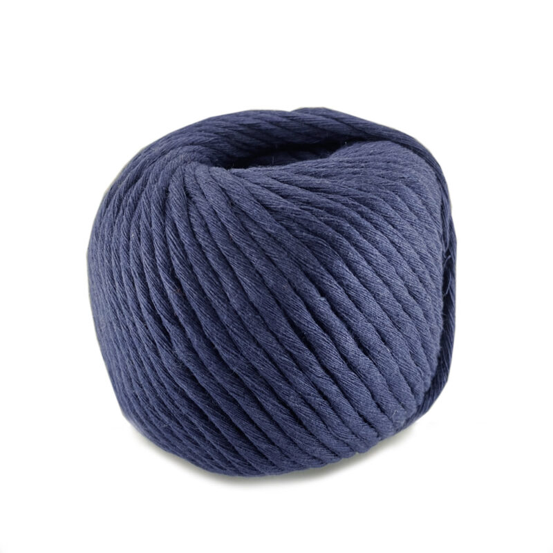 4mm Navy Blue Macrame Cotton Cord