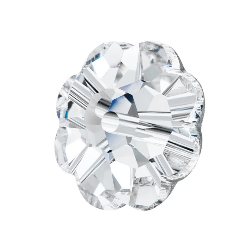 8mm Crystal (Foiled) Sew on Flower Preciosa Crystal