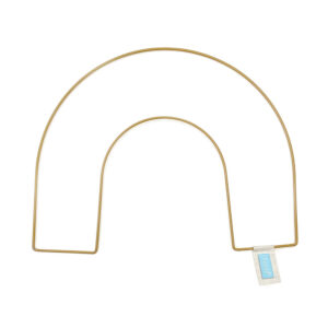 Wire Rainbow Craft Hoop for Macramé