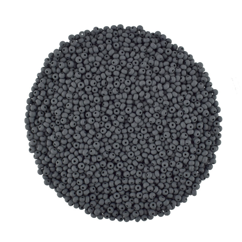 Size 11 Permalux Grey Preciosa Seed Beads