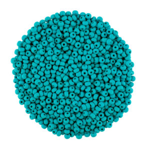 Size 8 Permalux Teal Preciosa Seed Beads