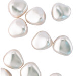 Elliptic Pearl Creamrose Preciosa Crystal Pearls 11x9.5mm